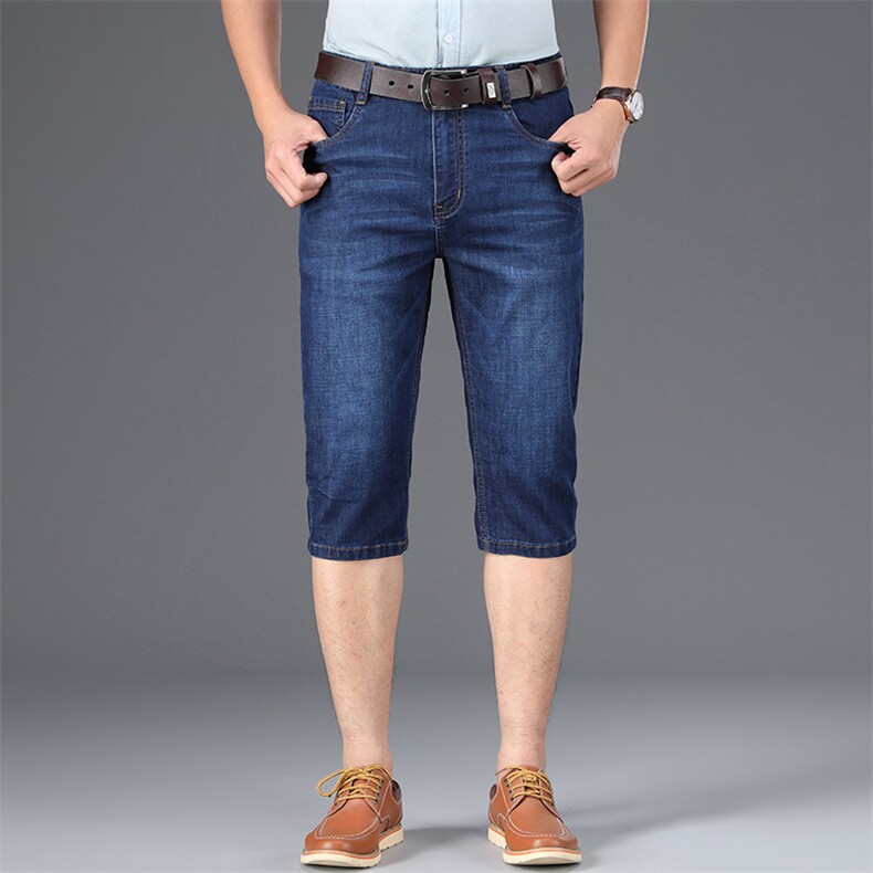 DKH8111-7春夏新款男士牛仔裤七分裤P50,男装牛仔裤,电商B360