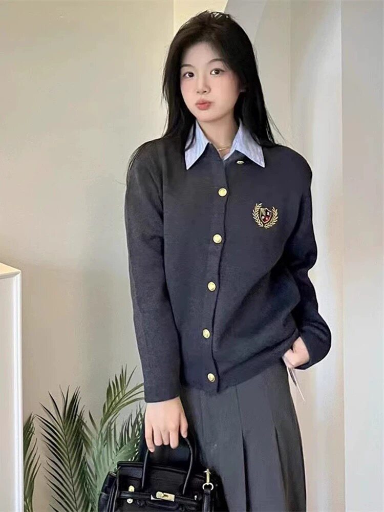 新款针织开衫定制LOGO美容师工作服毛衣外套舞蹈老师园服工装刺绣，女装针织衫/毛衣，美莎羊绒