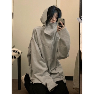【有货】EY121CC-特P58 忍者不规则卫衣男款拉链连帽外套图片
