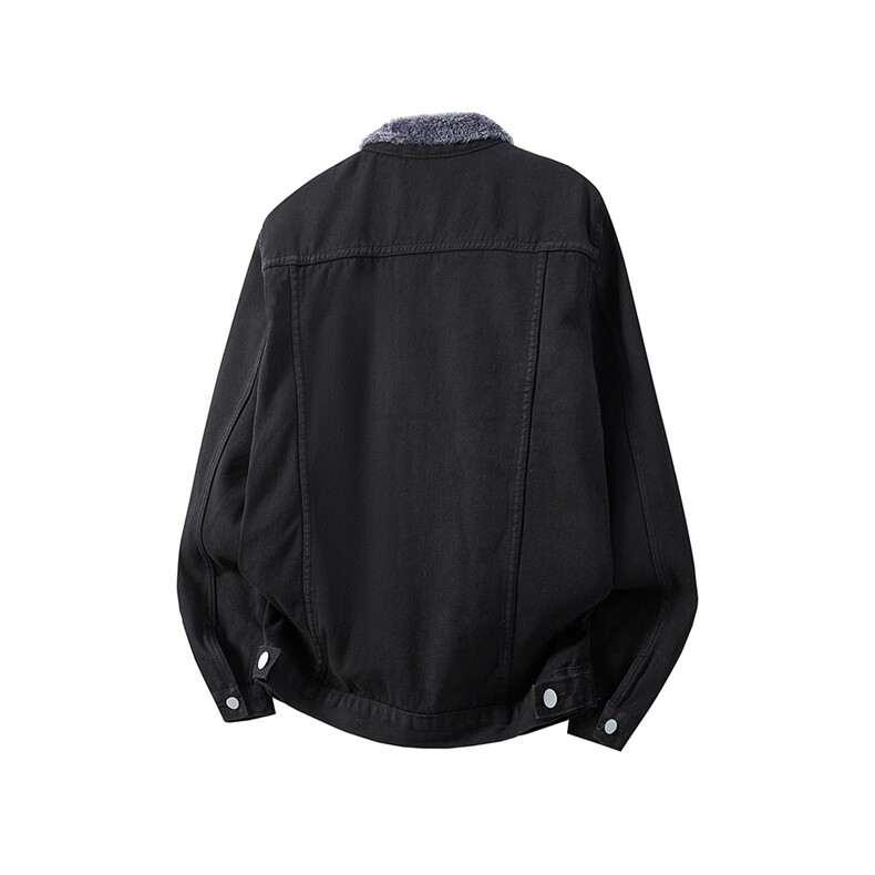JK617加绒-P95-限价138M-5XL羊羔毛外套牛仔棉服冬装大码,男装棉衣,星座116