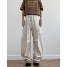 文艺新款简约潮流美式褶皱速干工装伞兵裤薄款夏季K6473-P47，男装工装外套，星座412-3