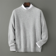 2025年秋季新款百搭男士V领羊毛衫，男装羊毛衫，千国羊绒