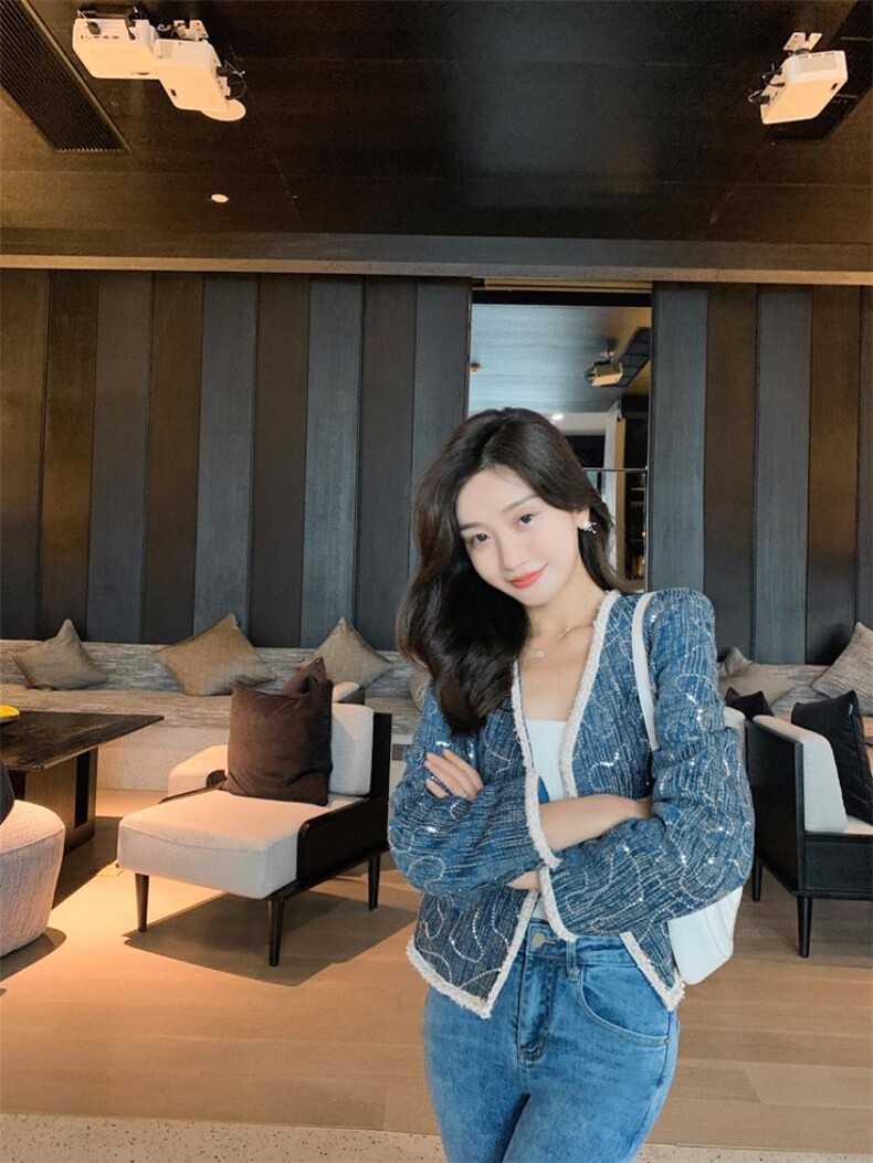 亮片定制小香外套，其它，M.W 嫚维