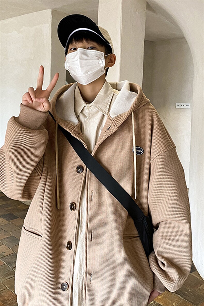 美式复古卫衣男春季设计感潮牌百搭开衫夹克外套-JK23102-P65控88,男装卫衣,星座605(原A050)
