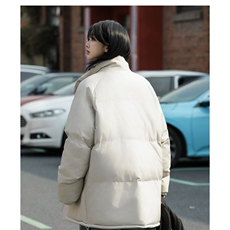 男女秋冬季青少年棉衣棉袄时尚宽松保暖立领加厚棉服外套，男装棉衣，星座410-6（原星座1304-1）