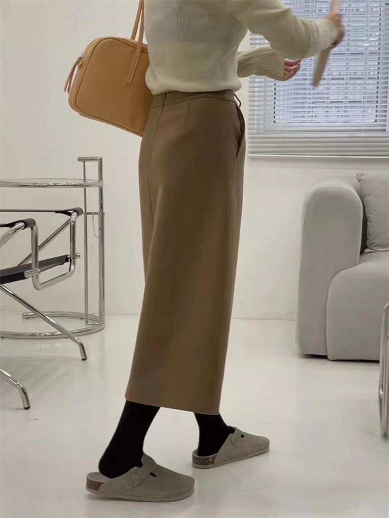 〖现货〗冬季新款呢料半身裙，女装半身裙，炽元素