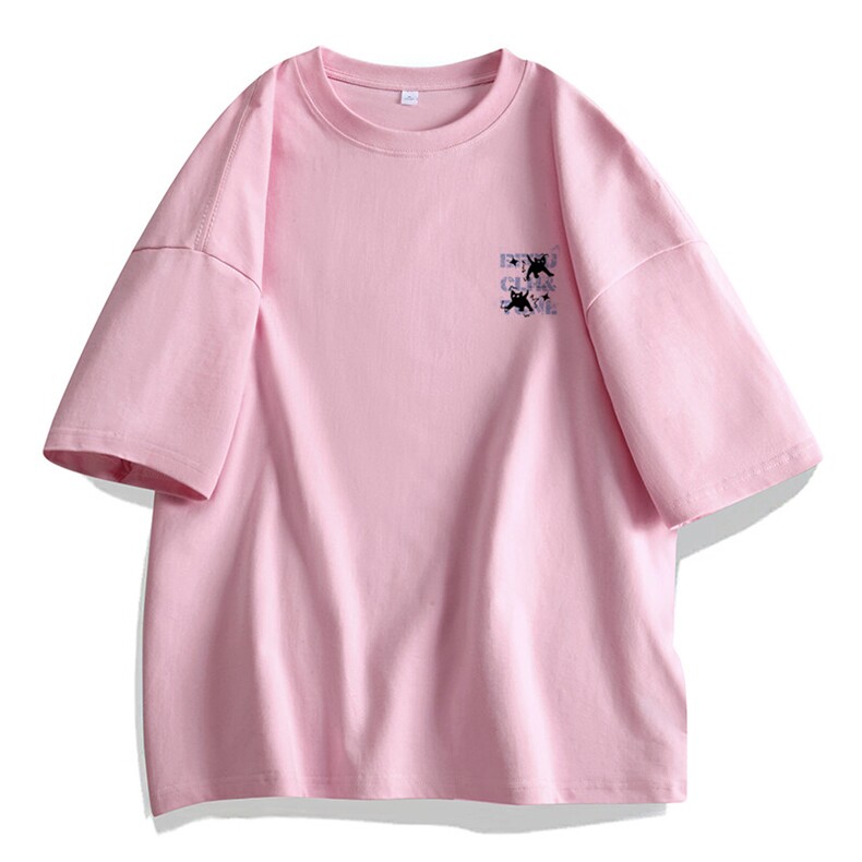 可设48小时发货支持抖音得物来样二开230克重磅美式短袖t恤MT367，男装T恤，电商A486