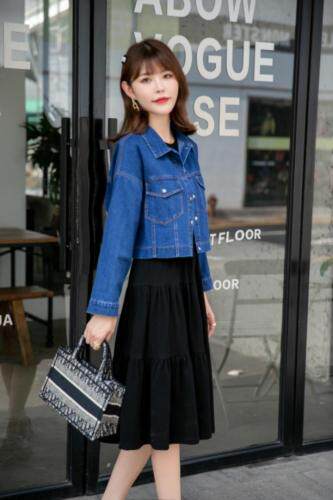 现货秋季牛仔两件套，其它，艾依佳人