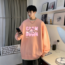 控78假两件毛衣男大码加绒针织衫男毛线衣M80318-P55加绒P70，男装针织衫/毛衣，电商A040