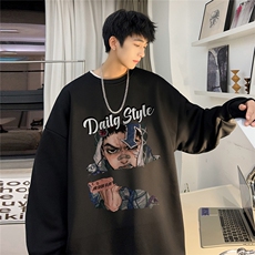 直播360克重磅美式潮牌印花卫衣Y102特P28同步供应华棉品质，男装卫衣，电商A486