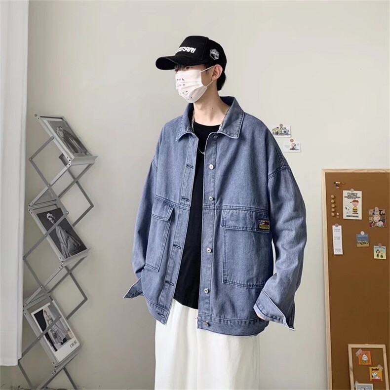 夹克标准日系新款男翻领青春流行潮JK6002P46,男装夹克,星座1116-2