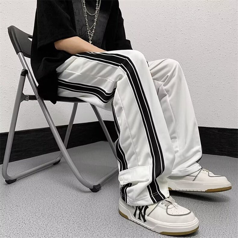 男春夏新款青少年时尚织带休闲裤M255P35,男装休闲裤,星座1116-2