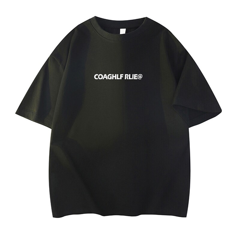 可设48小时发货支持抖音得物来样二开230克重磅美式短袖t恤MT389，男装T恤，电商A486-1