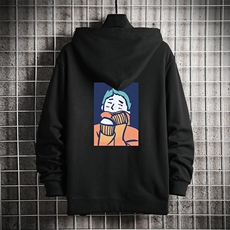 KS21042-P38加绒款-P43连帽开衫卫衣男运动外套大码班服网格，男装卫衣，电商A040A
