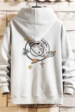 KS21142-P38加绒款-P43连帽开衫卫衣男运动外套大码班服砖墙，男装卫衣，电商A040A