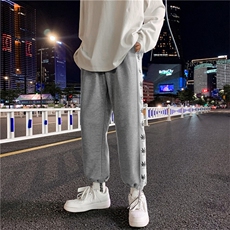 男新款日系针织潮流收脚裤运动休闲714-1-M002，男装休闲裤，星座1404-3