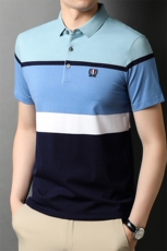 POLO衫男上衣半袖男装衣服男士体恤衫T恤潮牌休闲翻领爸爸短袖男，男装T恤，电商B212（原钱塘6029）