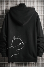 KS21149-P38加绒款-P43连帽开衫卫衣男运动外套大码班服网格，男装卫衣，电商A040A