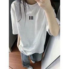 高街潮牌夏季短袖白色t恤女宽松慵懒风设计感小众上衣DT20187，男装T恤，星座1116A（原606A-3）