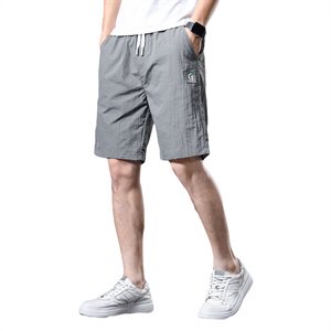 冰丝休闲短裤男士ins宽松夏季超薄款五分裤百搭外穿中裤Z106-P30图片