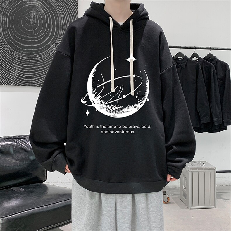 连帽卫衣男大码胖子帽衫大号运动服WY2457-P35,男装卫衣,电商A040