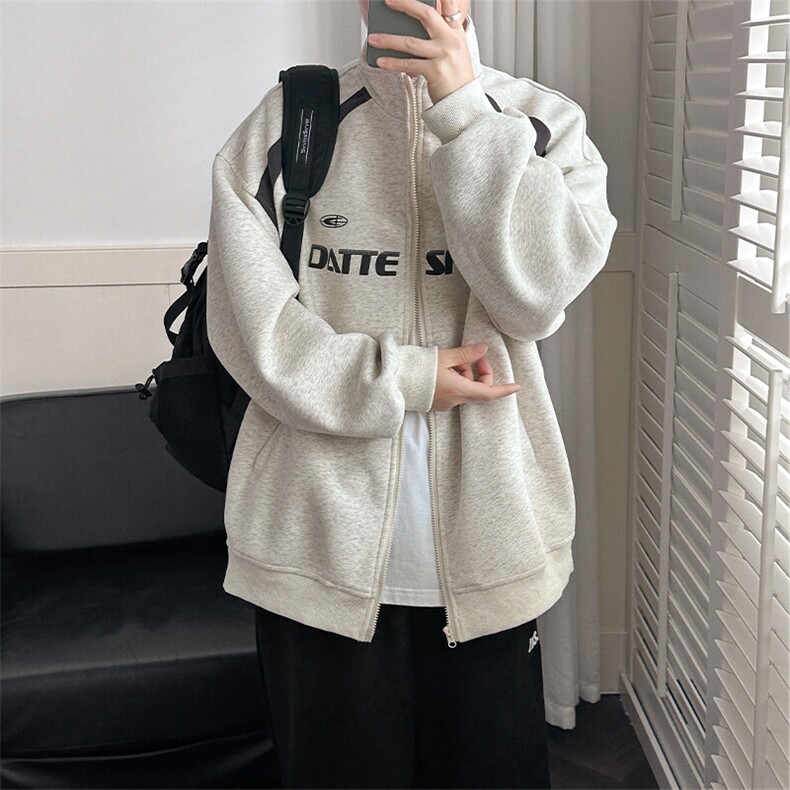 现货新款刺绣立领夹克外套男潮牌时尚休闲上衣A351-AW2518-P110,男装夹克,电商A351
