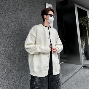 复古拉链毛衣针织衫男士秋季新款轻熟风高级感休闲外套Y502/P66图片