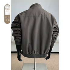 广检90%白鸭绒冬季假模羽绒服充绒量75gM-5XHY25598-特P109，男装羽绒服，电商A022