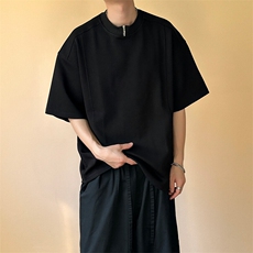 现货-主推设计感潮牌短袖T恤男个性半袖上衣A351-AT2473-P45，男装T恤，电商A351