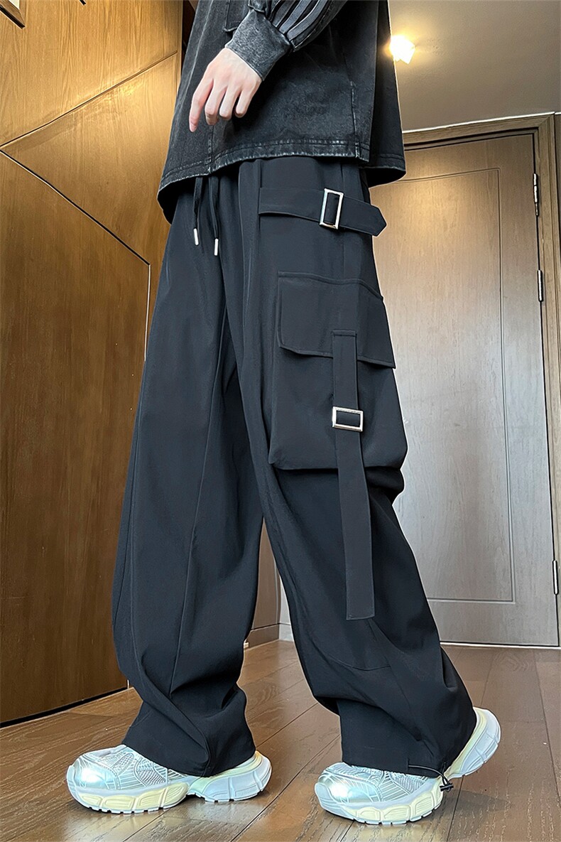K666-P60M-6XL秋季新款大码美式重磅工装休闲宽松直筒长裤,男装工装外套,星座109