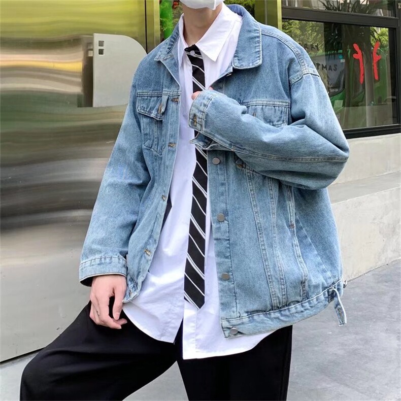 男秋季外套潮牌街头大码牛仔外套GT087P60,男装夹克,星座1116-2