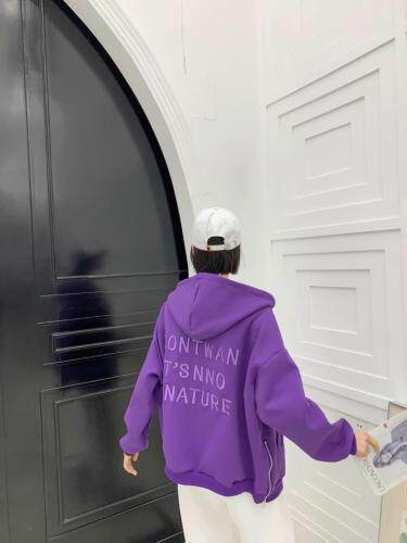 现货三色刺绣卫衣，女装卫衣/绒衫，C&B