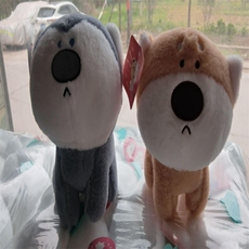 可爱憨憨狗精品卡通毛绒玩具小狗公仔玩偶