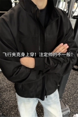 【网图慎用】教练飞行员夹克男cleanfit廓形外套5Q4040-TP35控68，男装夹克，电商A102