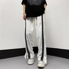 男春夏新款青少年时尚织带休闲裤M255P35，男装休闲裤，星座1116-2