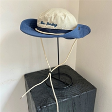 多巴胺刺绣户外登山帽女春夏季大帽檐遮阳防晒薄款渔夫帽子M2535，帽子，星座418-2