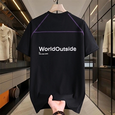 对色带防晒UPF50+吊牌速干吸湿透气T恤25B018-p25，男装防晒衣，星座610B-1