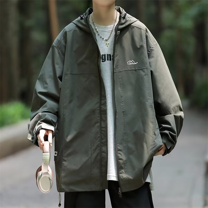 冲锋衣男女户外防水防风宽松休闲夹克外套户外登山徒步JF181-p58,男装夹克,星座1008