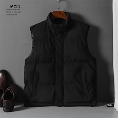加绒加厚男立领棉马甲棉袄面包服保暖背心大码M-5XLMJ908P40，男装背心/马甲，星座1013-1