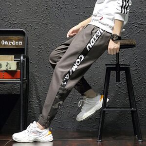 20秋季迷彩潮流工装韩版宽松日系大码休闲裤K819-P55 迷彩+5图片