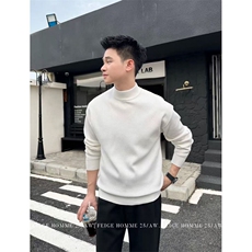 B216MY5163P65网图慎用半高领毛衣2025秋冬男士打底衫，男装T恤，电商B216（原B302）