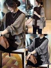 秋装新款毛衣上市，女装针织衫/毛衣，爱丽伽