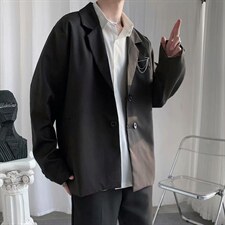 男士休闲胸针西装外套XZ04P46图片