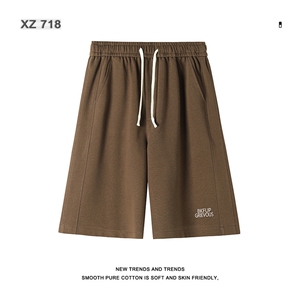 华棉运动短裤夏季美式潮牌休闲五分裤宽松休闲  XD1713特批35图片