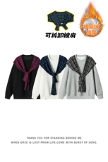 冬季新款面料A：51%棉，49%聚酯纤维W5423J加绒-特P55控108，男装卫衣，电商A001