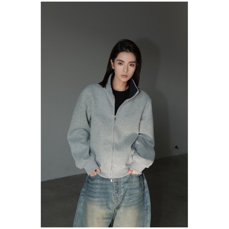 C316HXD09P55特春夏新款夹克衫开衫撞色卫衣外套，男装夹克，电商C316