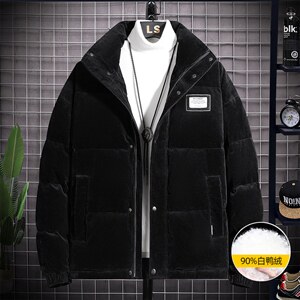 网格挂拍2026新款90%白鸭绒大码M-8XL男士羽绒服XZ109-Y9795-P175图片