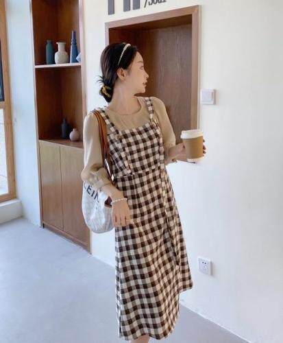 秋季新款韩版连衣裙，女装连衣裙，E莎