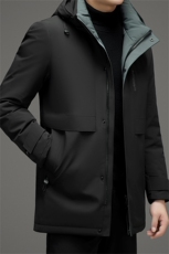 BZC2365钱塘2020-2新款时尚休闲简约冬季厚款中年男士羽绒服P260，男装羽绒服，钱塘207-2