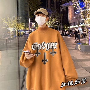 男装 加绒 加厚 高领 卫衣 打底衫 XZ514-2-G51-P48图片
